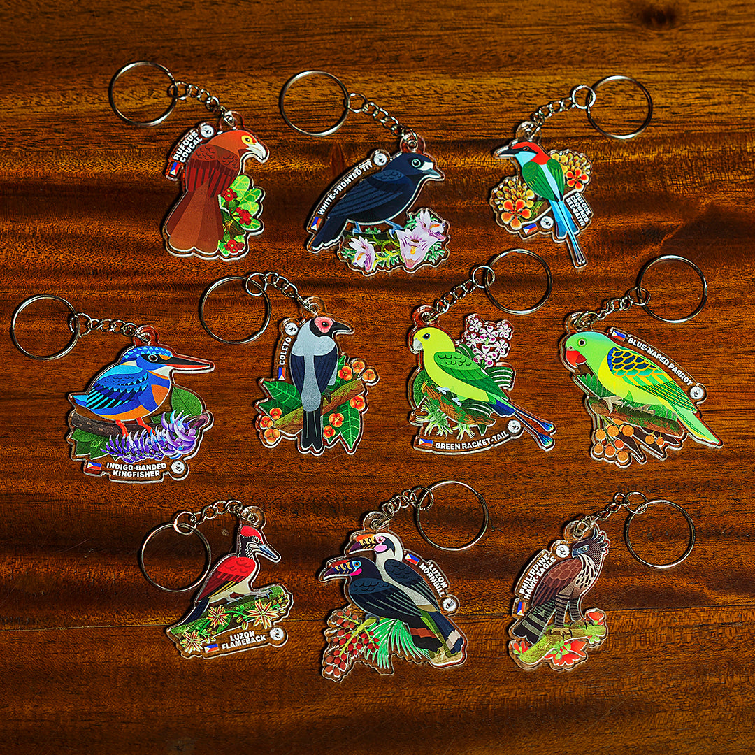 Birds of Subic Bay Keychains