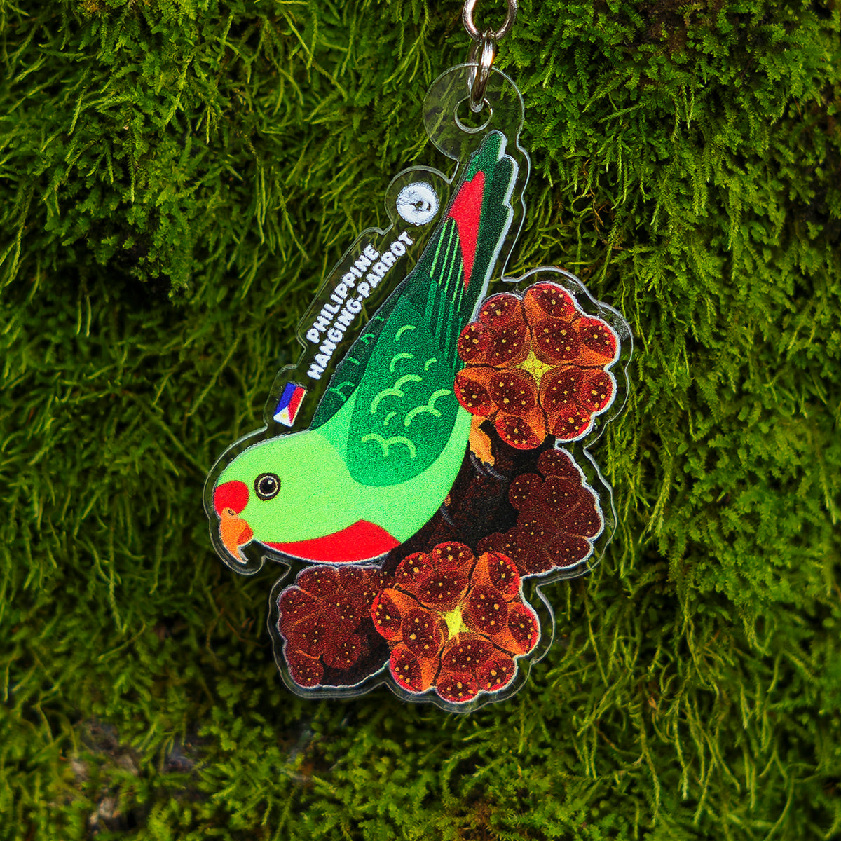 Birds of Mount Makiling Keychains
