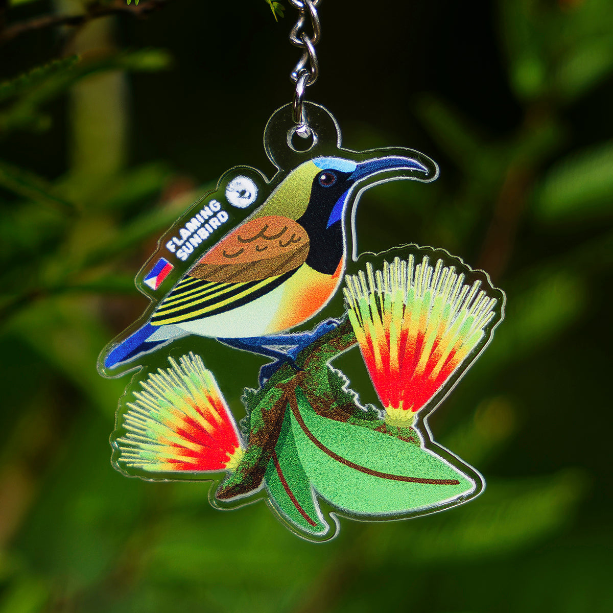 Birds of Mount Makiling Keychains