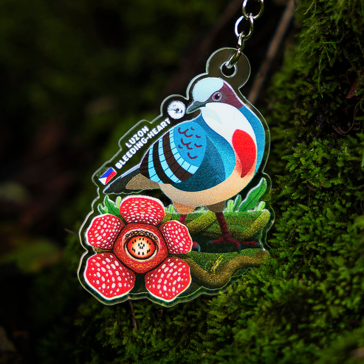 Birds of Mount Makiling Keychains