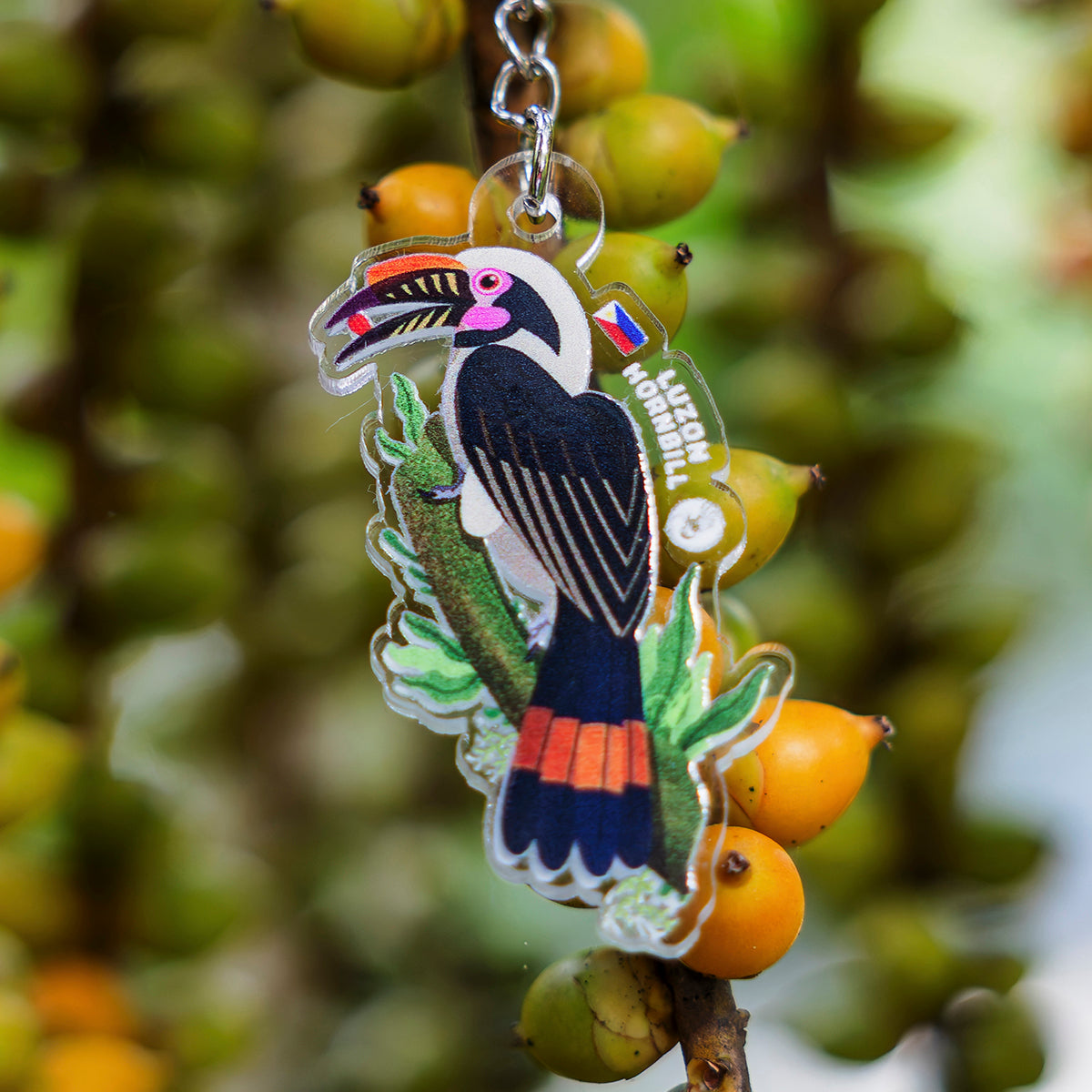 Birds of Mount Makiling Keychains