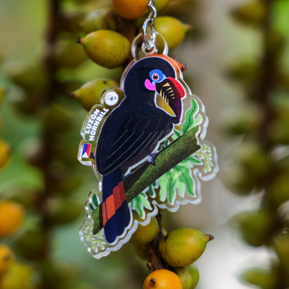 Birds of Mount Makiling Keychains