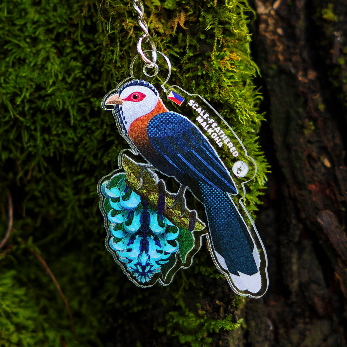 Birds of Mount Makiling Keychains