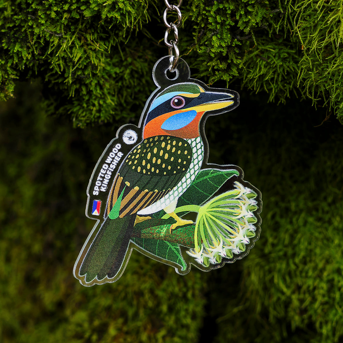 Birds of Mount Makiling Keychains