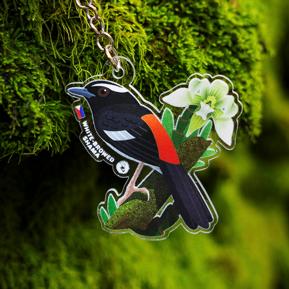 Birds of Mount Makiling Keychains