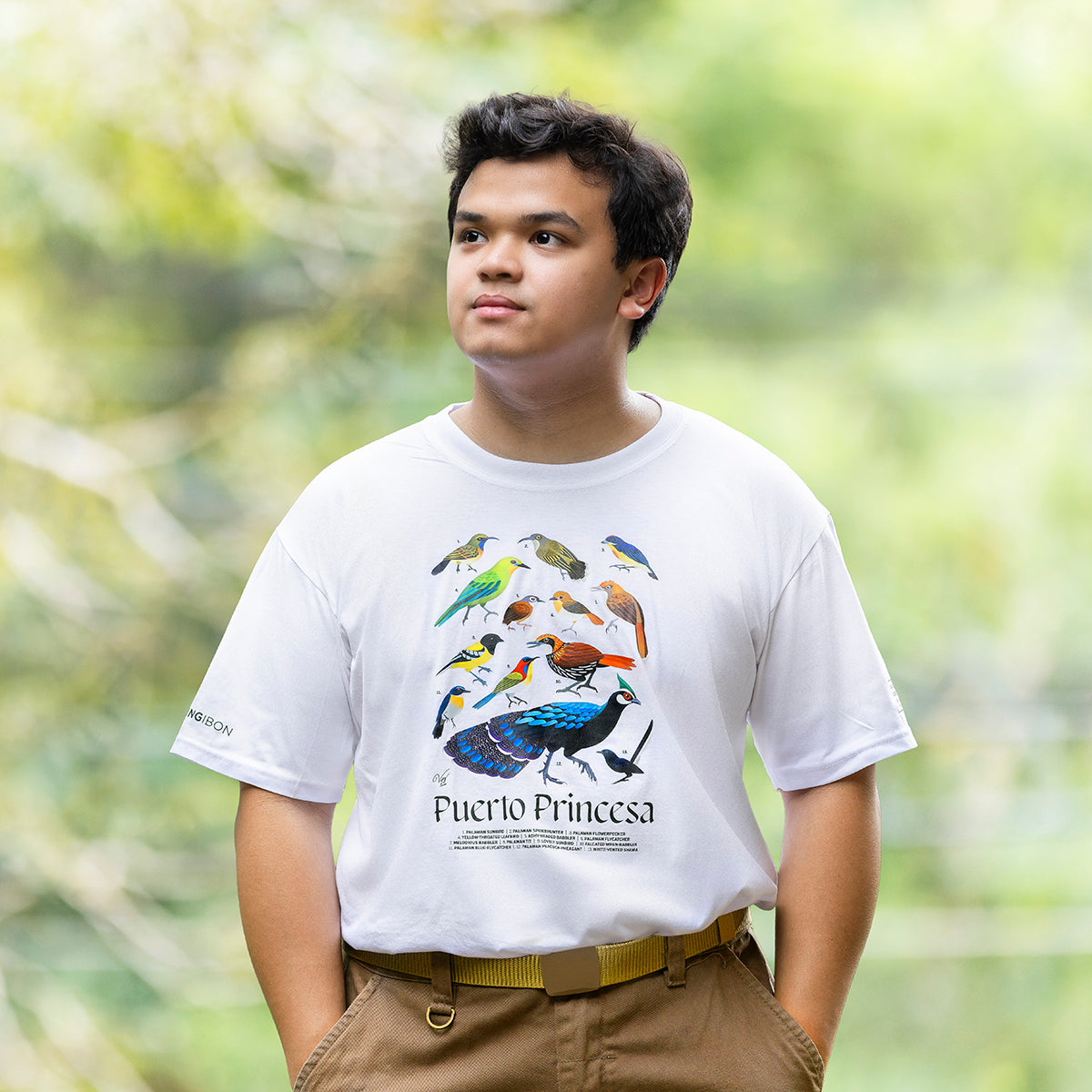 Birds of Puerto Princesa, Palawan Graphic Tee