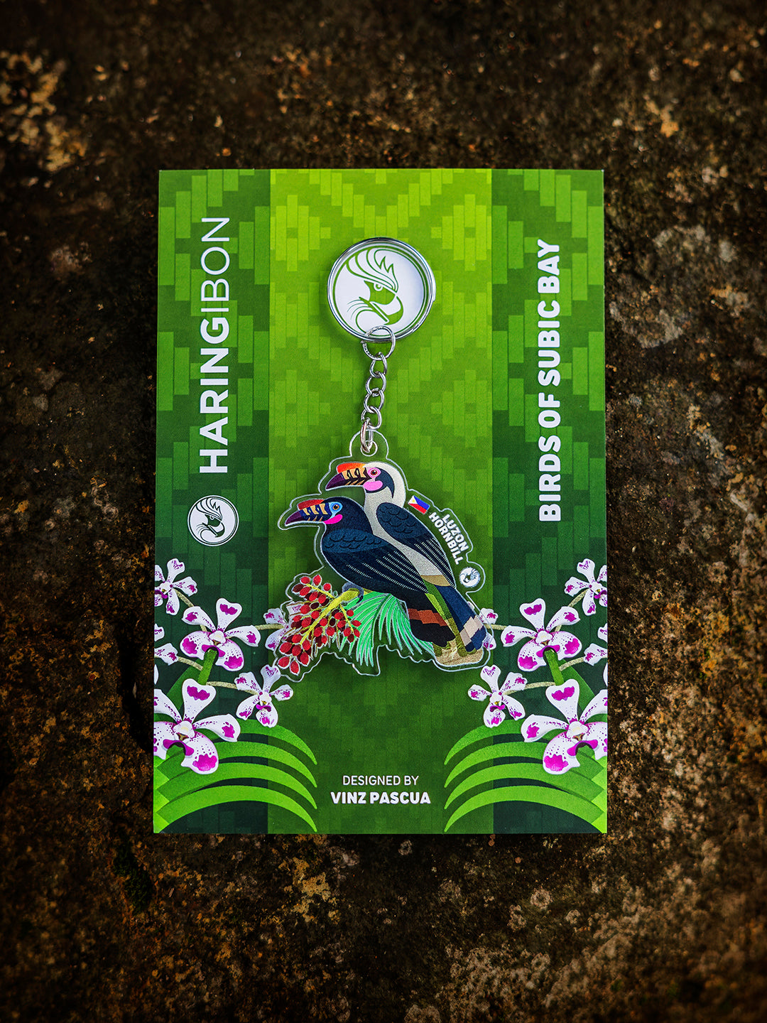 Birds of Subic Bay Keychains