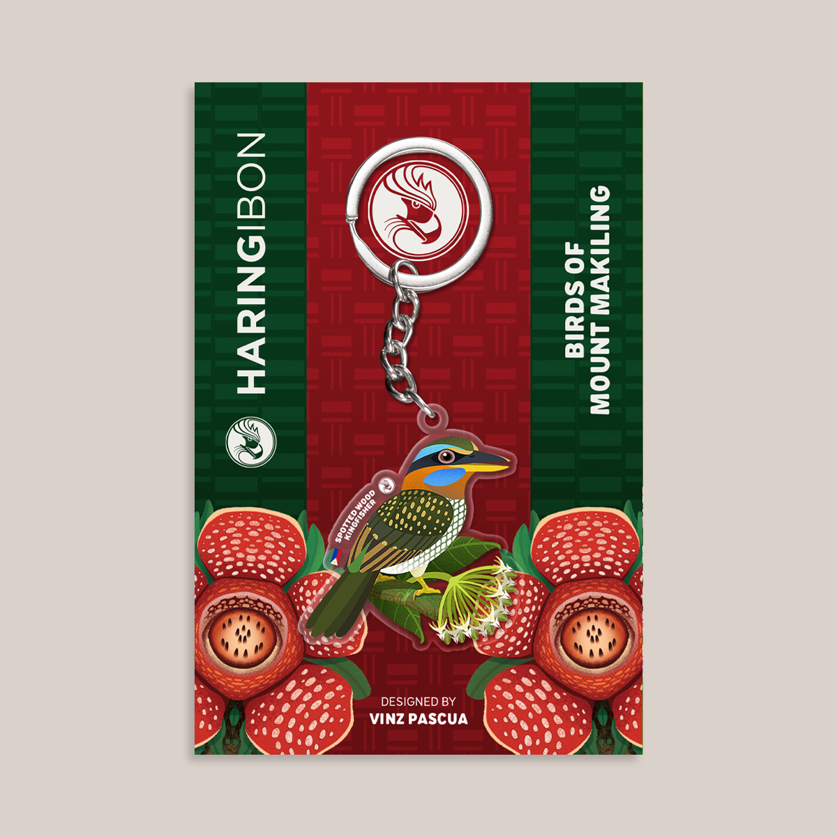 Birds of Mount Makiling Keychains
