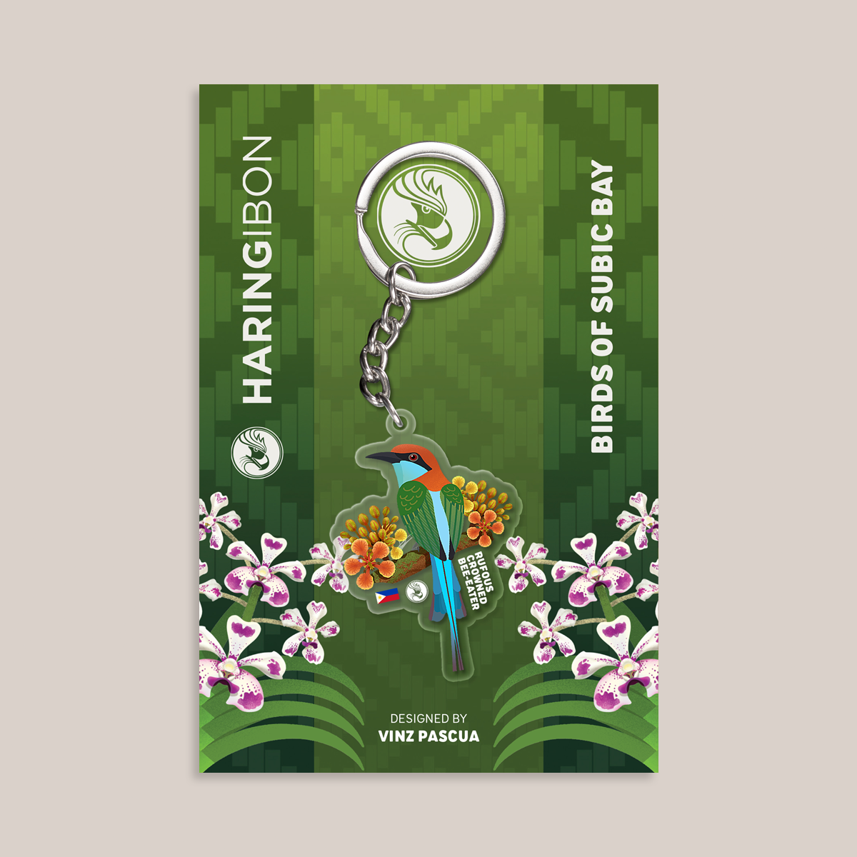 Birds of Subic Bay Keychains
