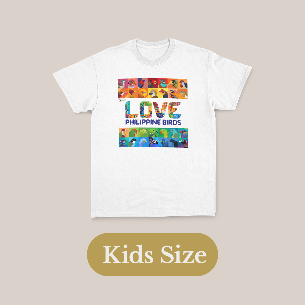 Love Philippine Birds Graphic Tee (Kid's Size)
