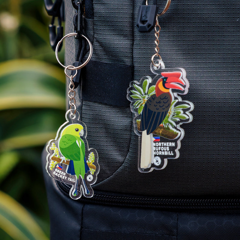 10 Must-see Birds of the Philippines Keychains