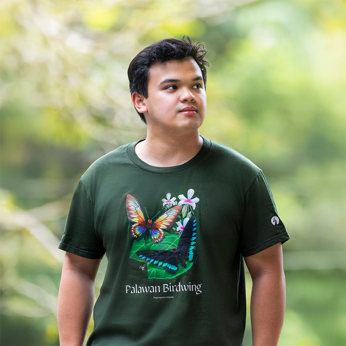 Palawan Birdwing at Tandikan Graphic Tee