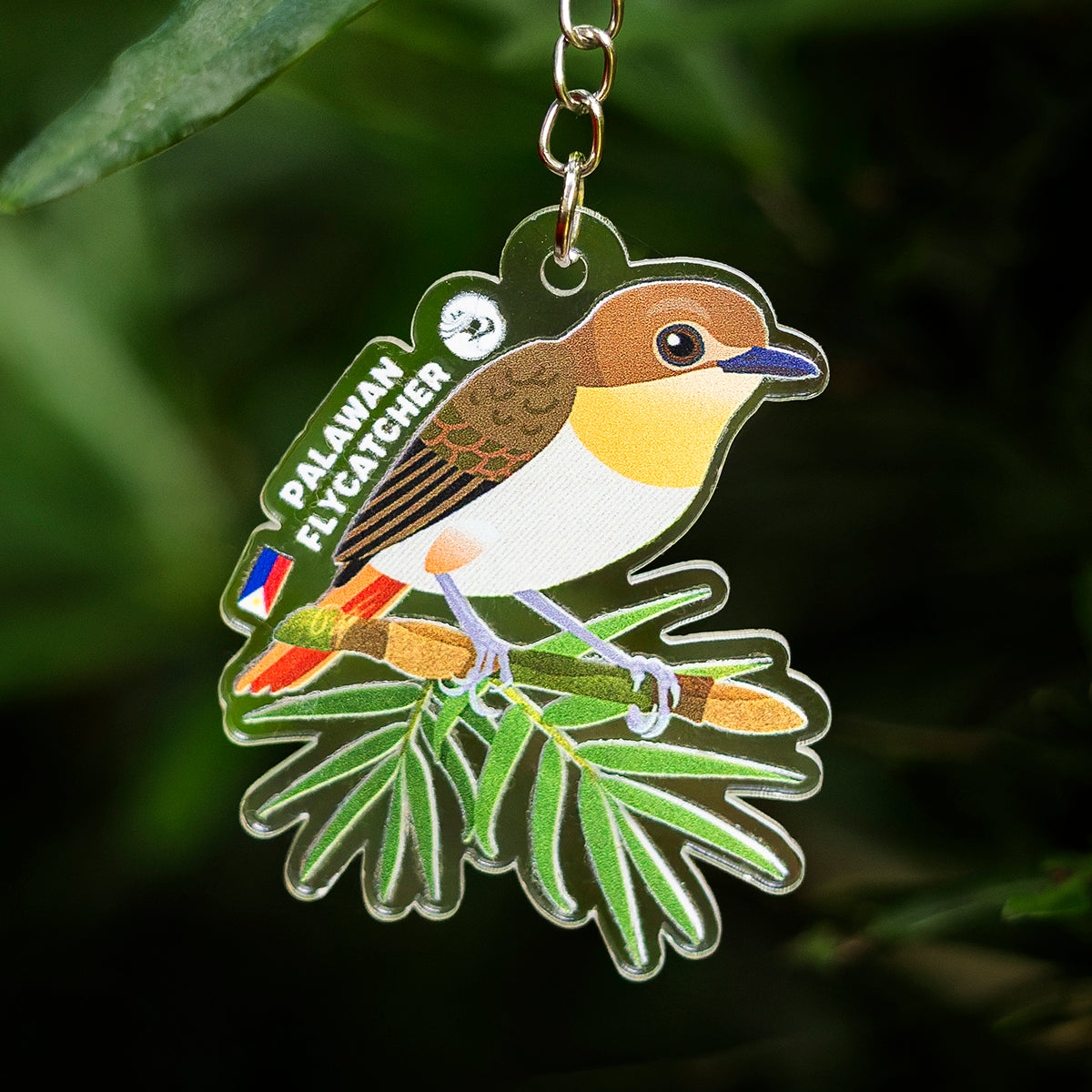 Endemic Birds of Palawan Keychains