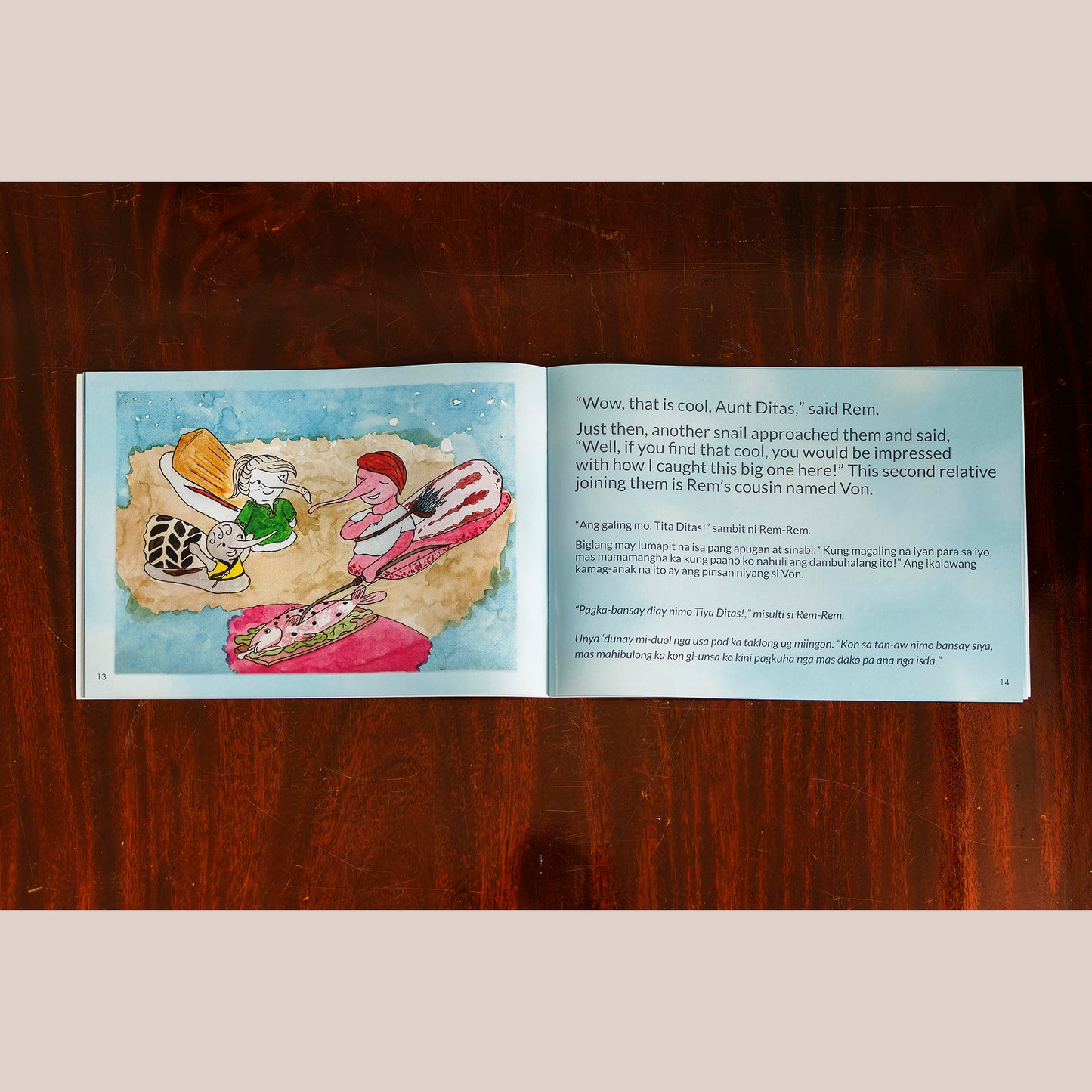 The Cone Snails had a Reunion (Nagsalusalo ang mga Apugan)