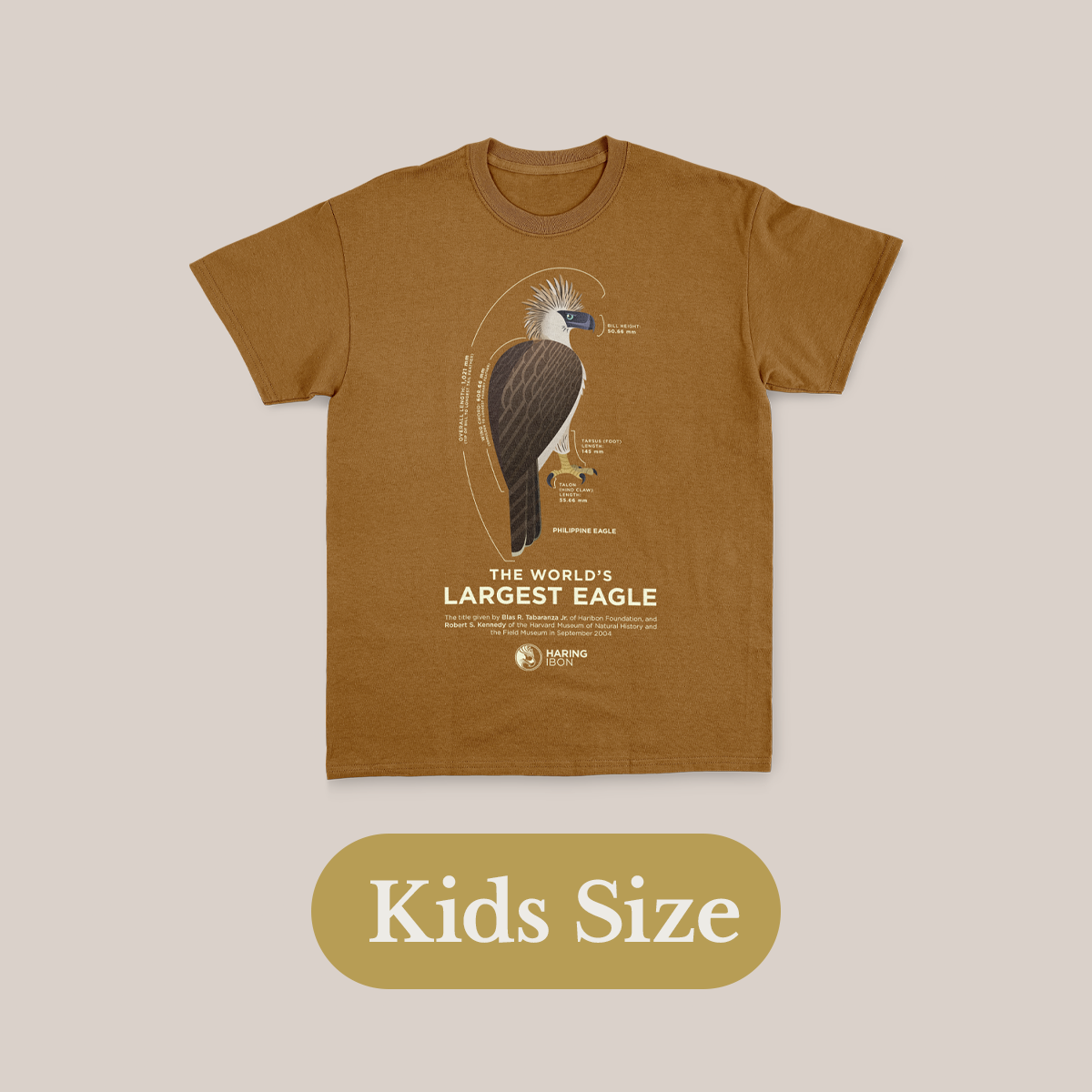 The World's Largest Eagle Graphic Tee (Kids Size)