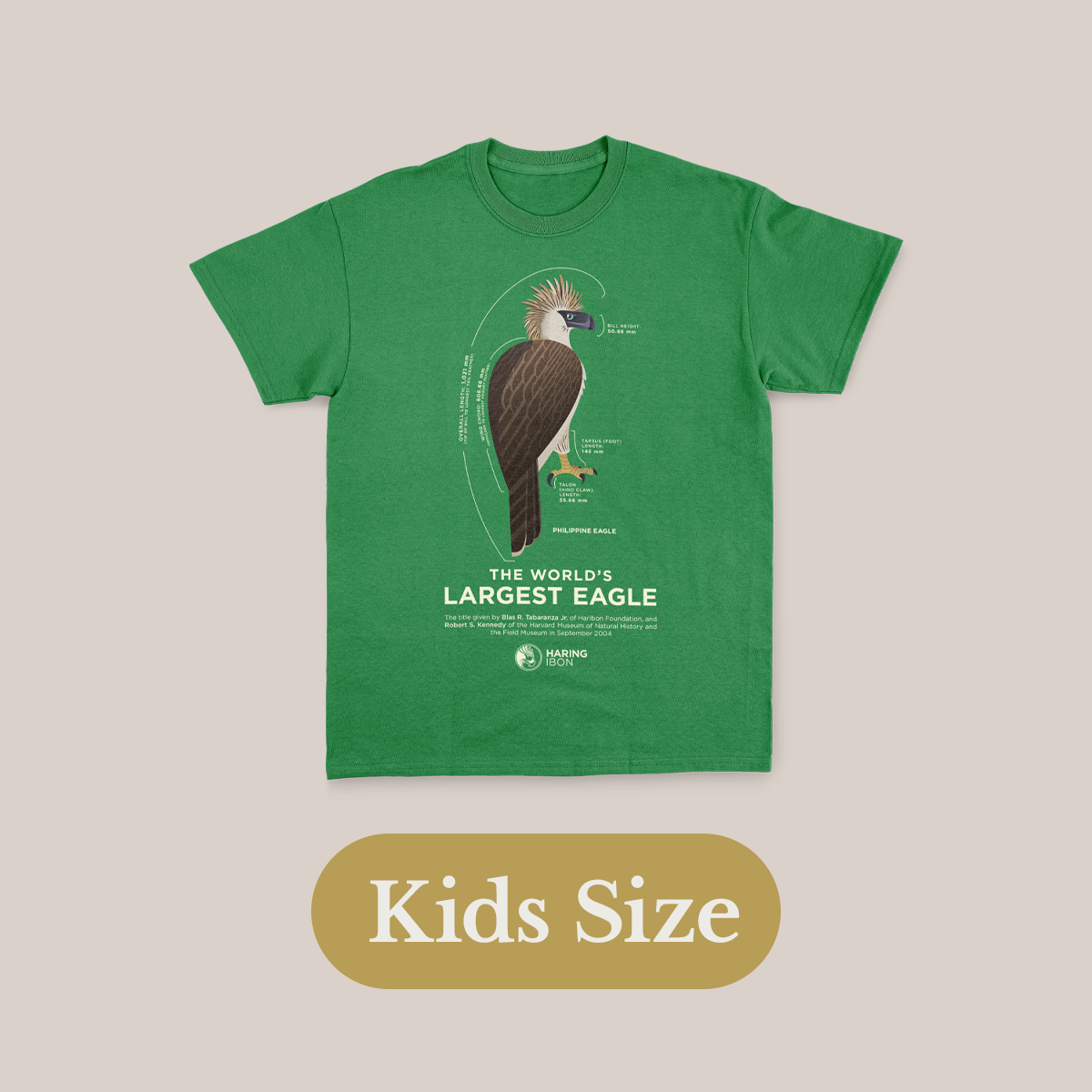 The World's Largest Eagle Graphic Tee (Kids Size)