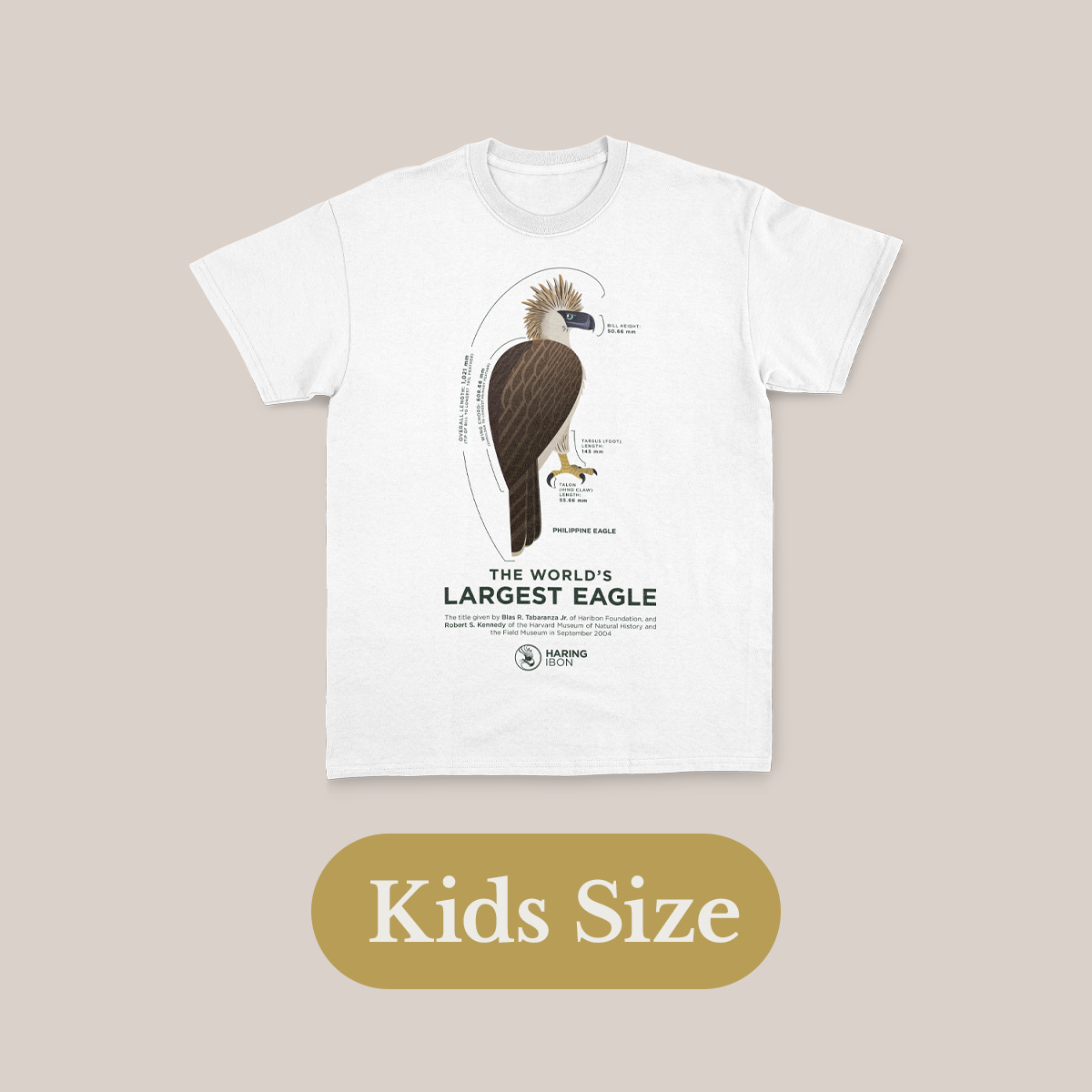 The World's Largest Eagle Graphic Tee (Kids Size)