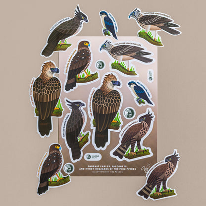 Birds of the Philippines Sticker Sheets