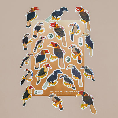 Birds of the Philippines Sticker Sheets