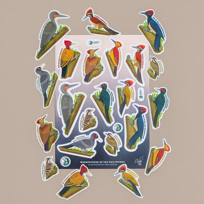 Birds of the Philippines Sticker Sheets