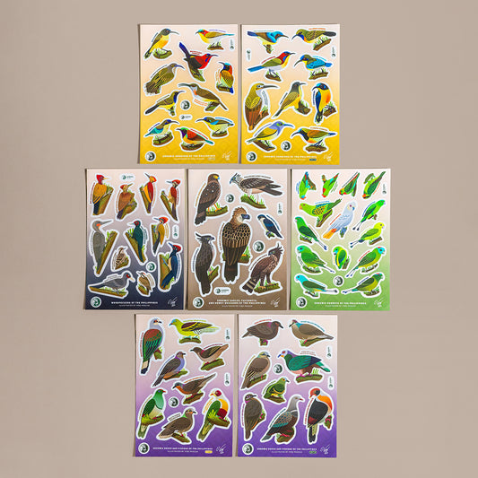 Birds of the Philippines Sticker Sheets