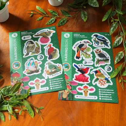 Birds of Negros Island Stickers 2-set