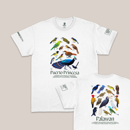 Birds of Puerto Princesa, Palawan Graphic Tee