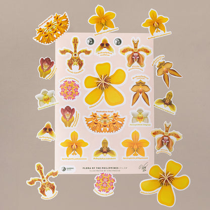 Flora of the Philippines Sticker Sheets