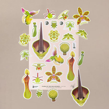 Flora of the Philippines Sticker Sheets
