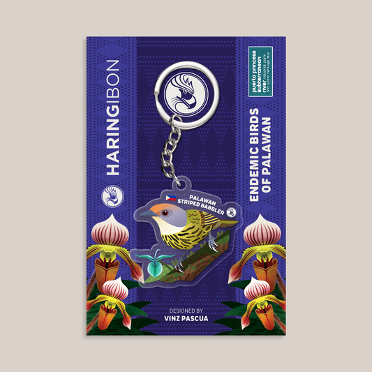 Endemic Birds of Palawan Keychains