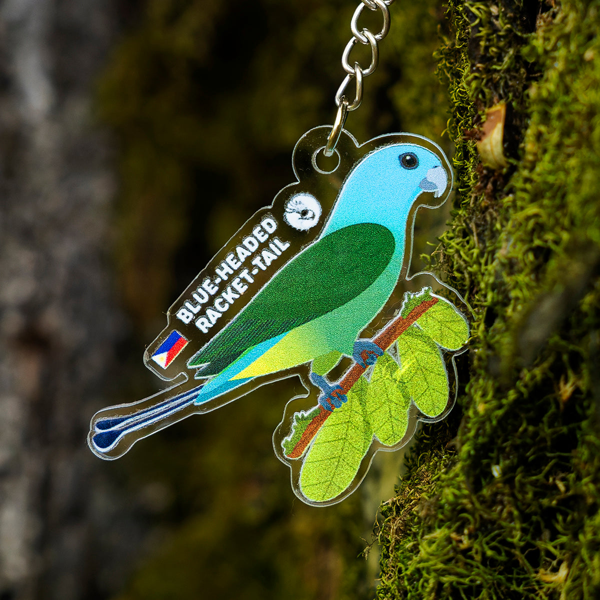 Endemic Birds of Palawan Keychains