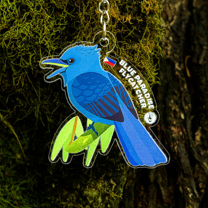 Endemic Birds of Palawan Keychains