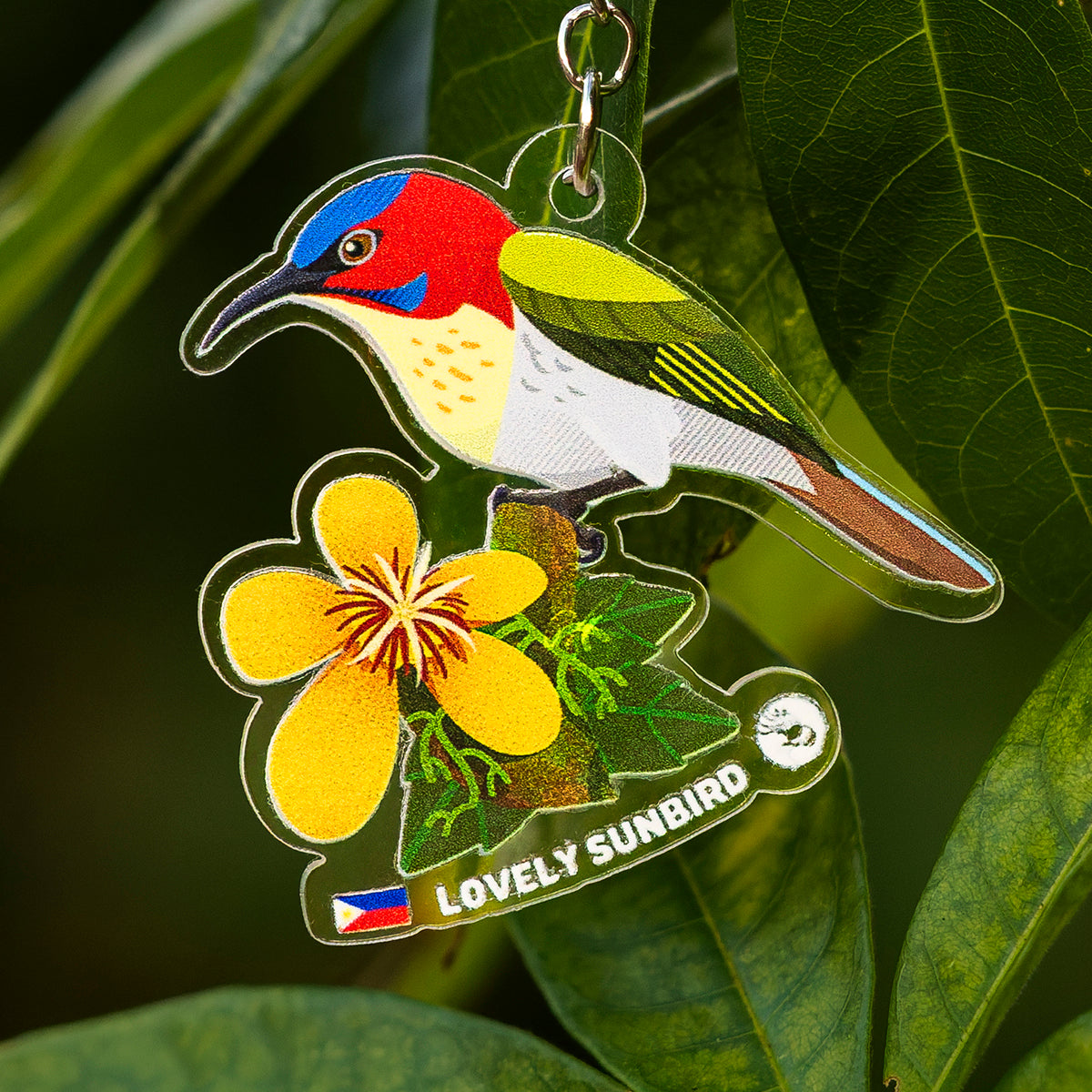 Endemic Birds of Palawan Keychains