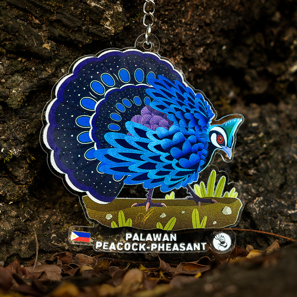 Endemic Birds of Palawan Keychains