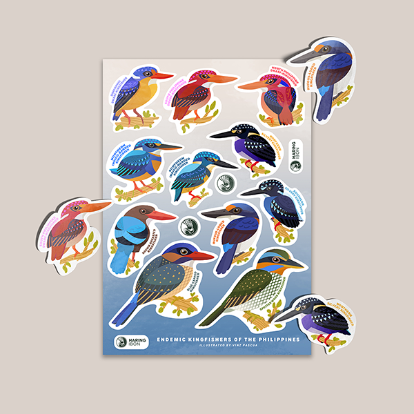 Haring Ibon Sticker Sheet 3-set
