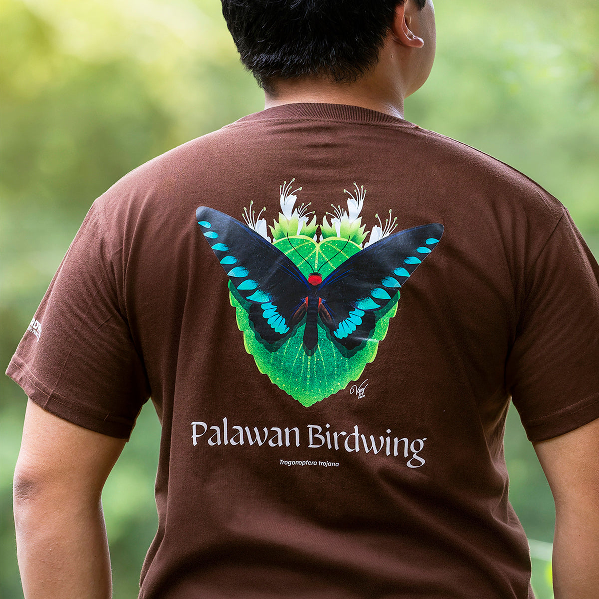 Taluchi at Palawan Birdwing Graphic Tee